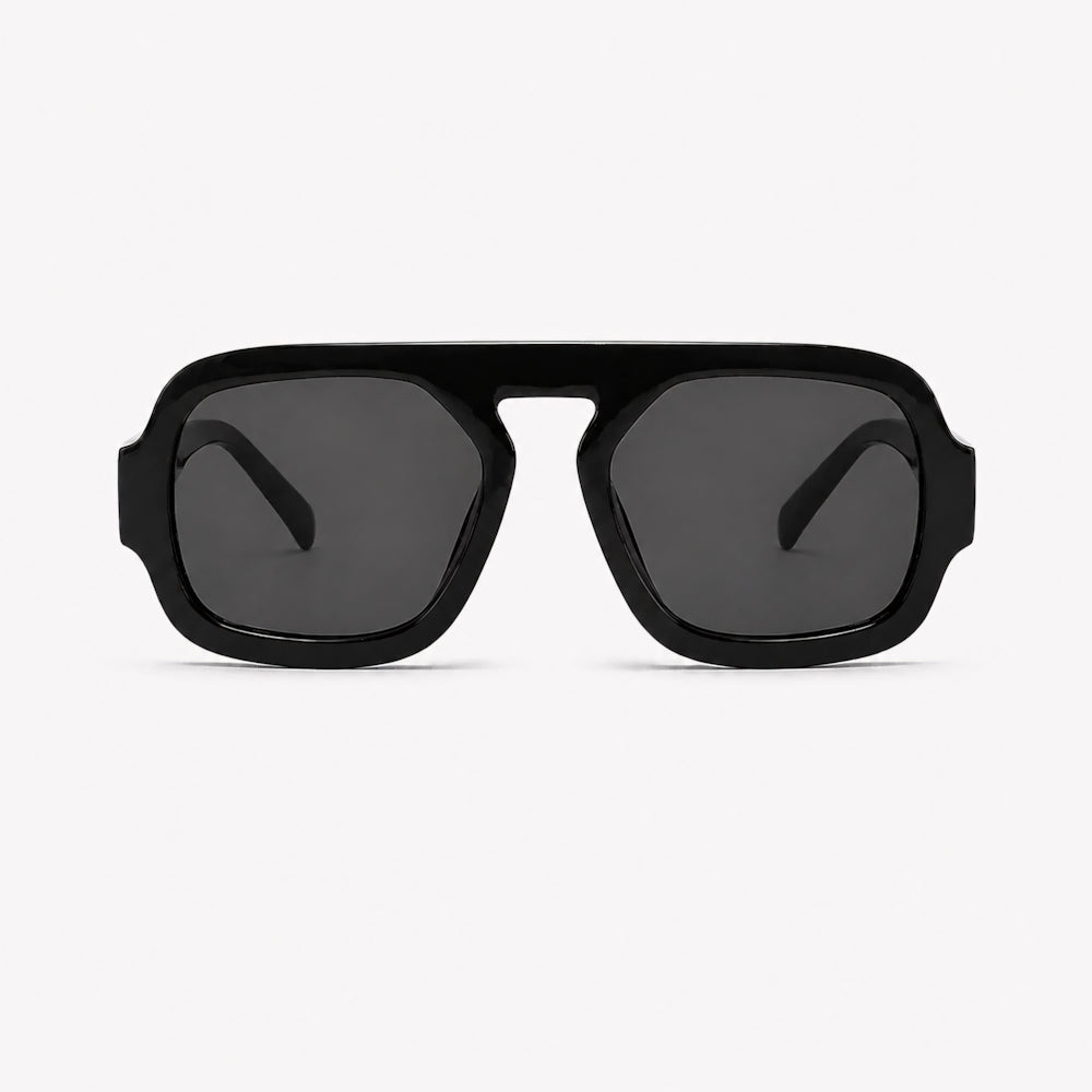 Bonifacio Corse — squared acetate sunglasses with polarized UV400 lenses, by HARO Eyewear