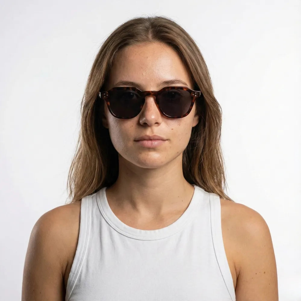 Cannes 1946 round acetate sunglasses by HARO Eyewear