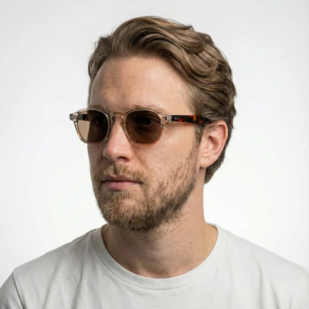 Riviera 1962 oversized square acetate sunglasses by HARO Eyewear