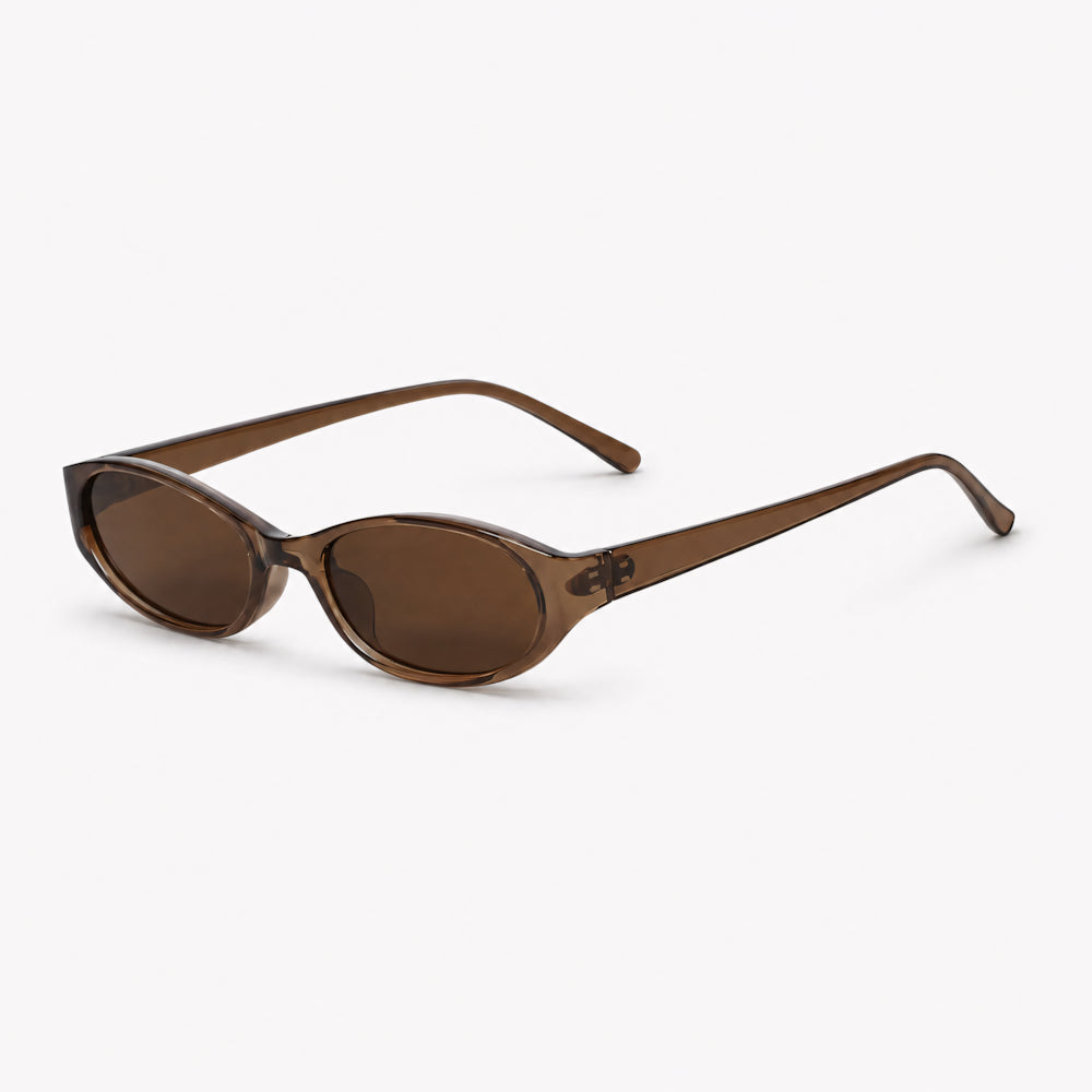 Sperlonga Bianca — round acetate sunglasses with polarized UV400 lenses, by HARO Eyewear