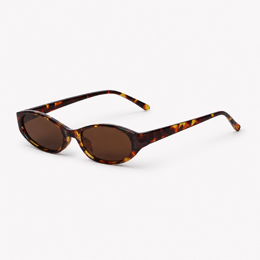 Sperlonga Bianca round acetate sunglasses by HARO Eyewear