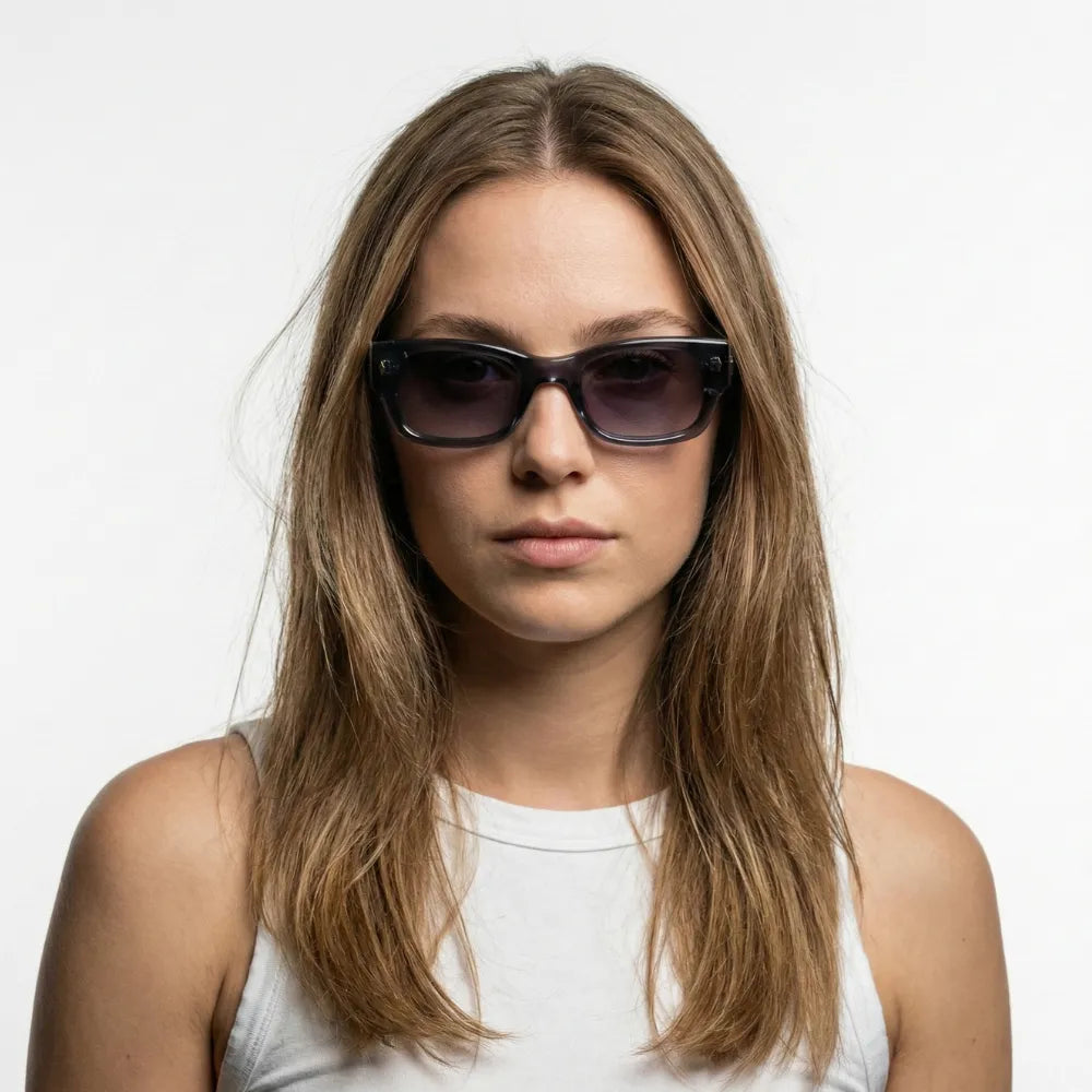 Rectangular acetate sunglasses by HARO Eyewear — Cinque Terre Manarola editorial