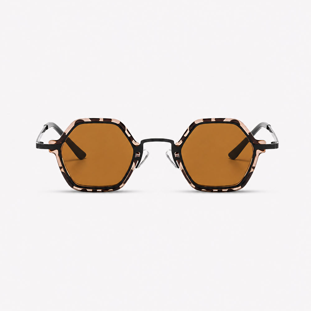 Cap-Ferrat 1925 — hexagonal acetate sunglasses with polarized UV400 lenses, by HARO Eyewear