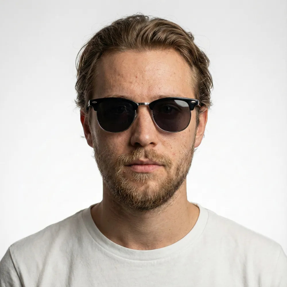 Capri Malaparte browline acetate sunglasses by HARO Eyewear
