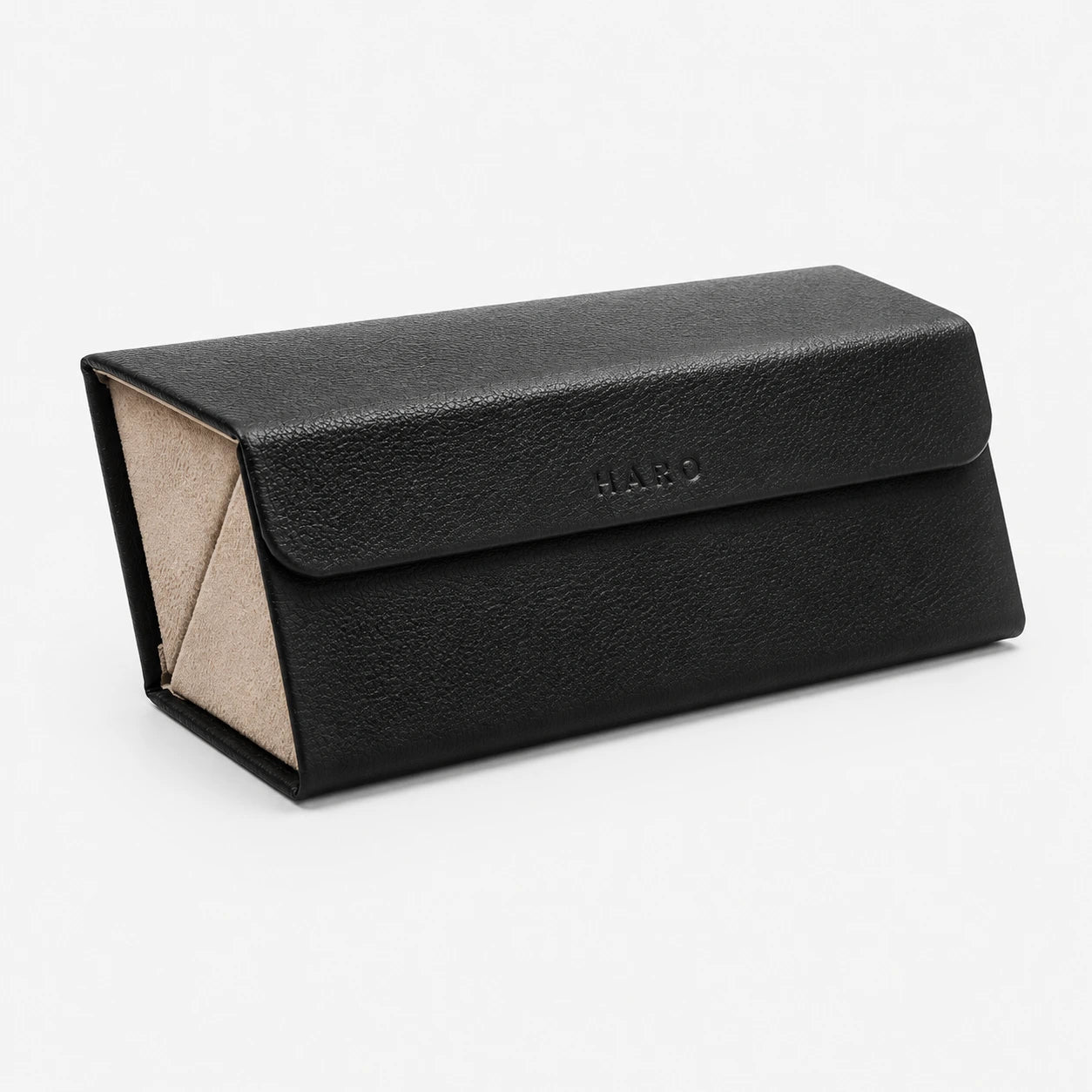 HARO Leather Duo Case — leather eyewear case for two pairs of glasses