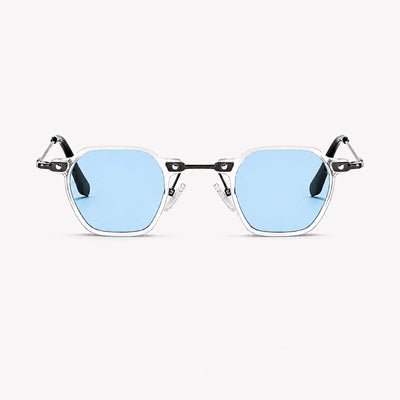 Porto Cervo small hexagonal metal sunglasses by HARO Eyewear