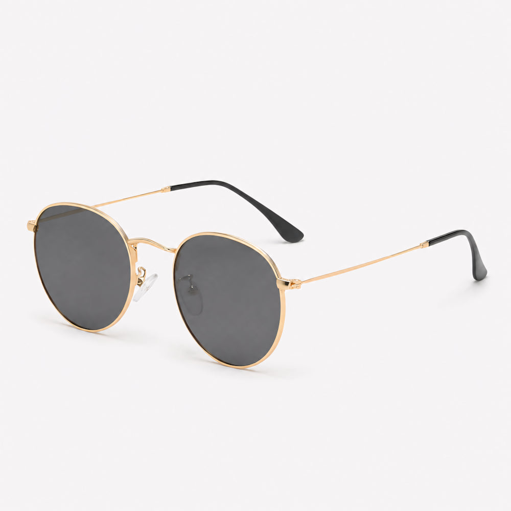 Portovenere 1952 thin round metal sunglasses by HARO Eyewear