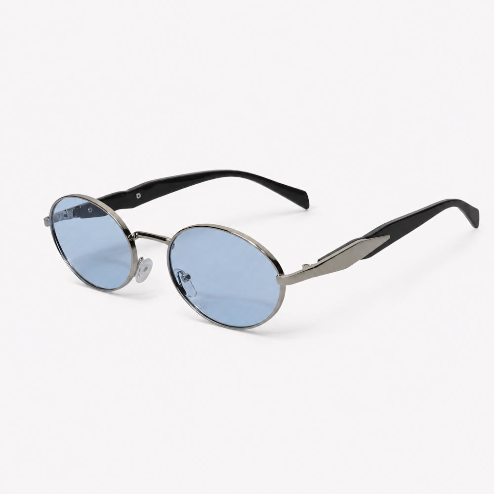 Villefranche Rade double-bridge round acetate sunglasses by HARO Eyewear